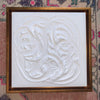 White Sculptural Painting “13x13”